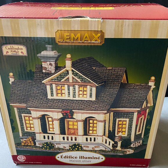 Lemax 2004 Oliver House Caddington Village Collection #45039 NEW in Open Box - Picture 2 of 4